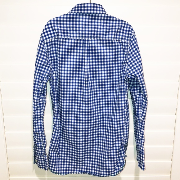 JOHNNIE BODEN Boy's Laundered Shirt Blue 11-12Y - Picture 3 of 5